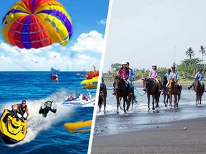 Water Sports & Horse Riding Tour
